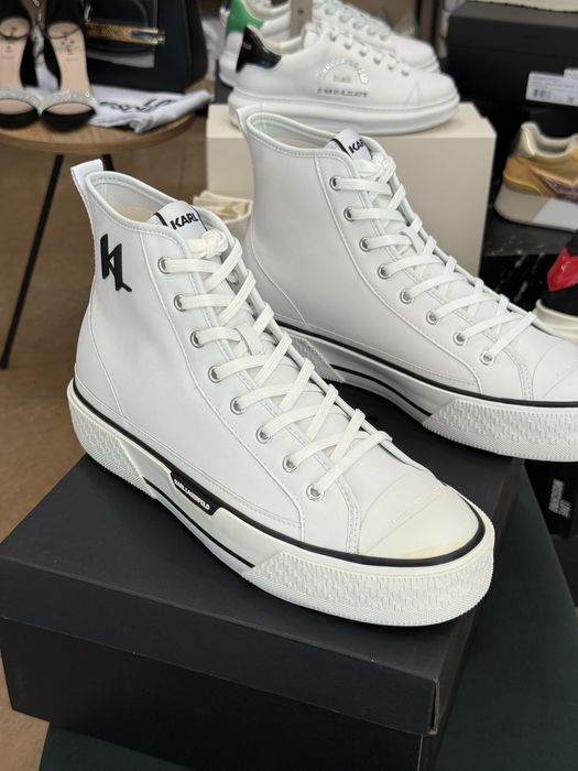 Мъжки кецове Karl Lagerfeld с малък дефект