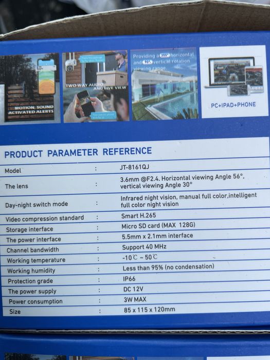 Camera supaveghere wifi JORTAN