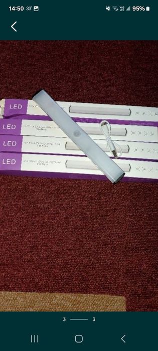 Lămpi led reîncărcabile cu senzor miscare