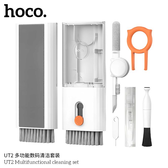 Hoco UT2 10-в-1 многофункциональный набор для очистки электроники