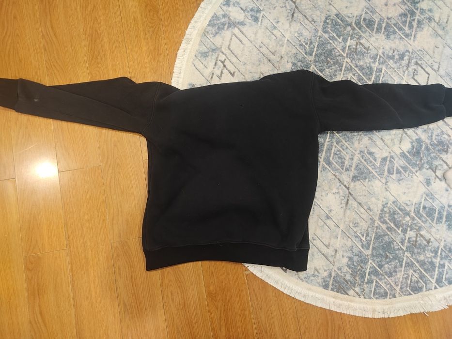 Кофта черная Найк унисекс