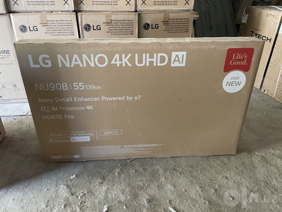 LG NANO 4K UHD AI 55 новый