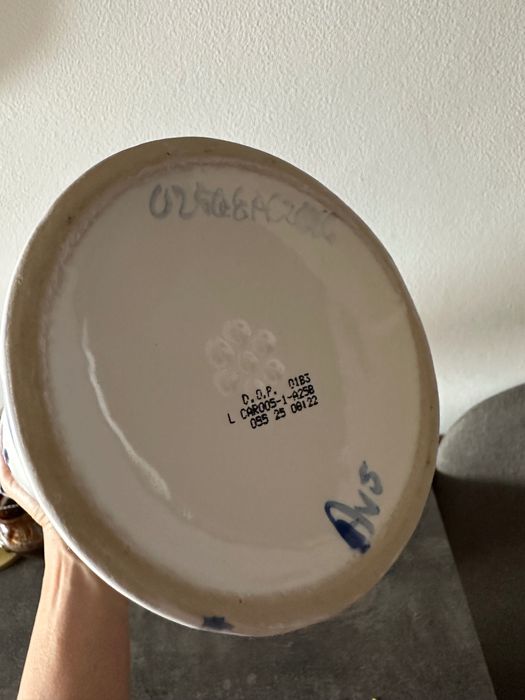 Sticla azul colectie