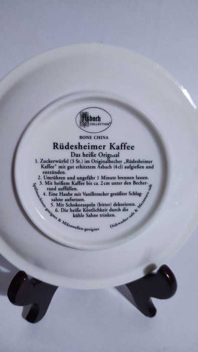 Два сета за ирландско кафе от фин порцелан