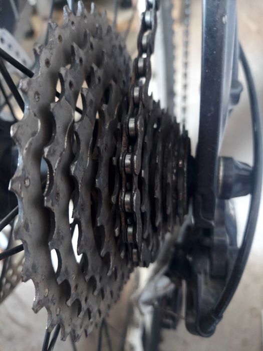 Bicicleta teren muntos