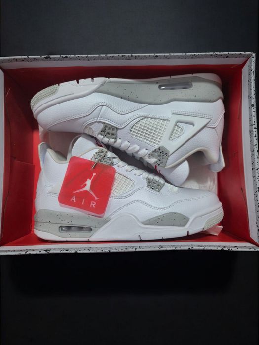 Jordan 4 Retro White Oreo