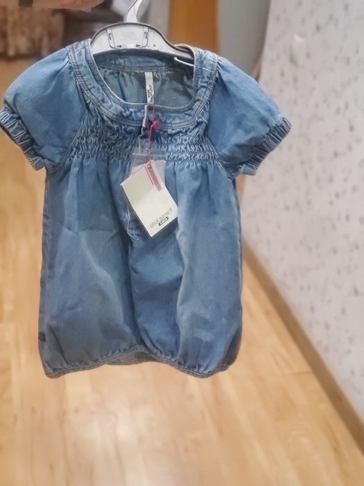 Продается новое  платье детское деним