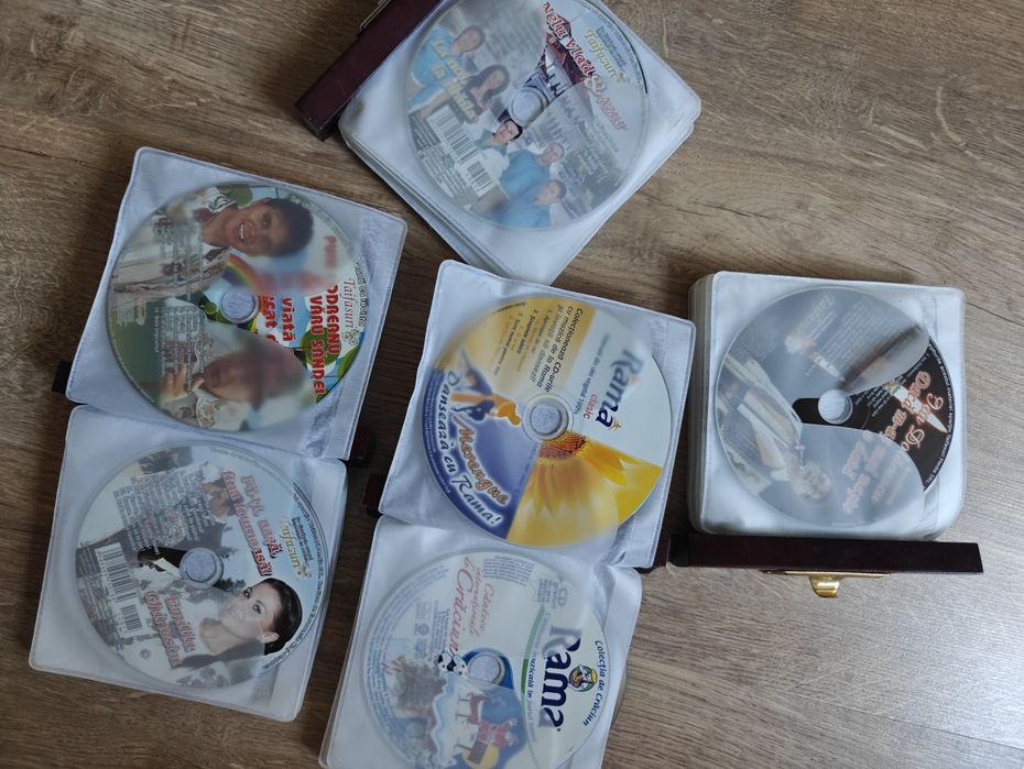 Cutie CD muzică Rom.  anii '90-2000 și 2 AIO
