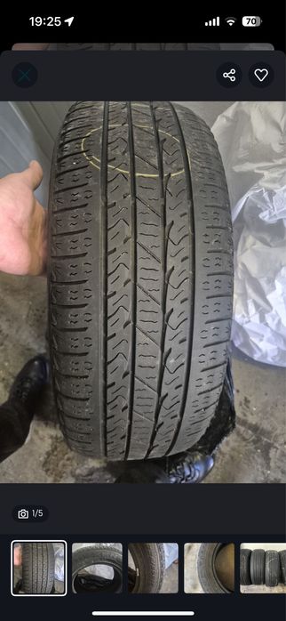 Продам шины летние б/у 225/60/17