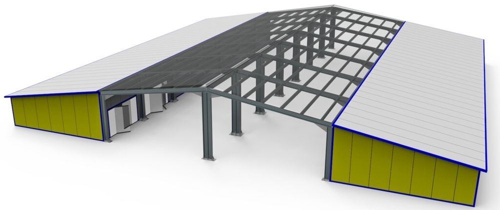 Цех по производству металлоконструкций