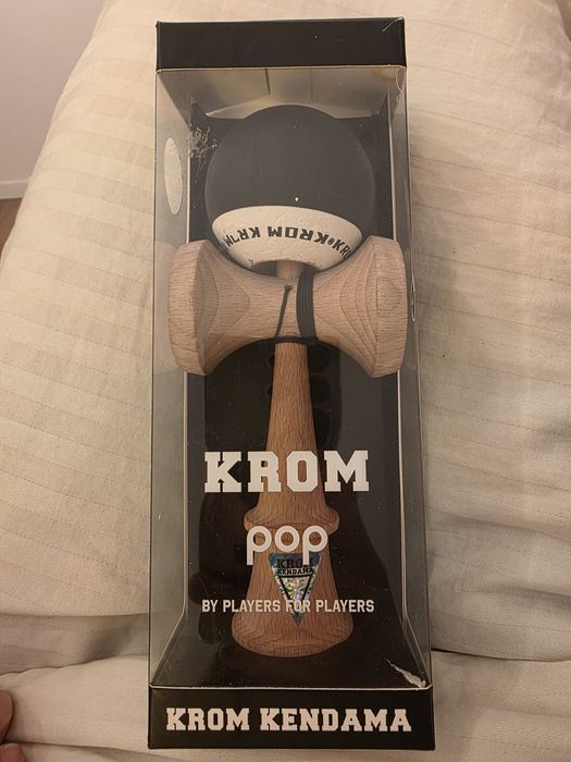 Kendama Krom Pop Rubber Black