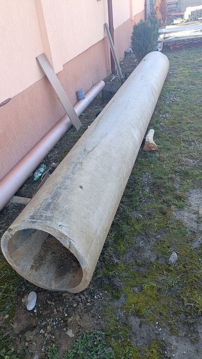 Tub metalic și cimet podet