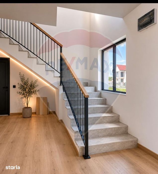 Casă / Vilă noua P +1 cu 4 camere de vânzare| Acces A3 | Teren 400 mp