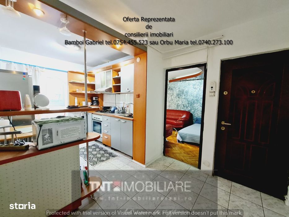 Apartament 3 camere decomandate –Central (Tg. Cucu - Podu de Fier)