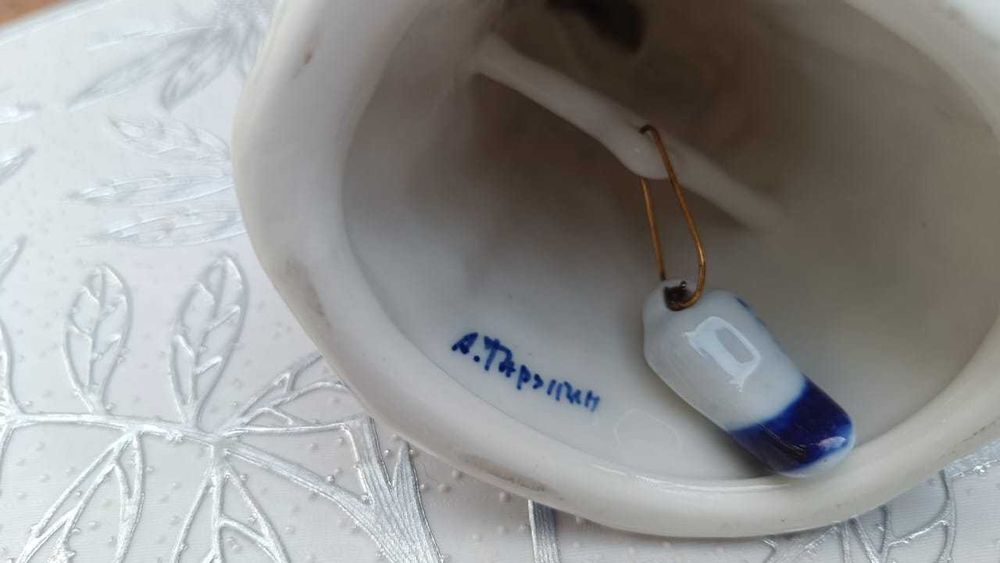 Статуэтки колокольчики Гжель
