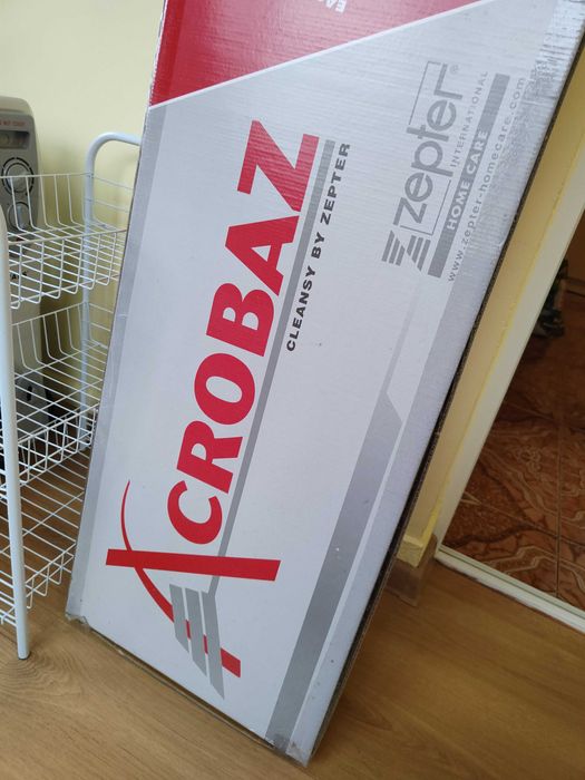 NOU CleanSy AcrobaZ by Zepter 2 in 1 -Masa de calcat si scara pliabila