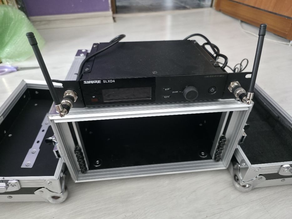 Mini case 3u pentru microfoane 9.5 inchi