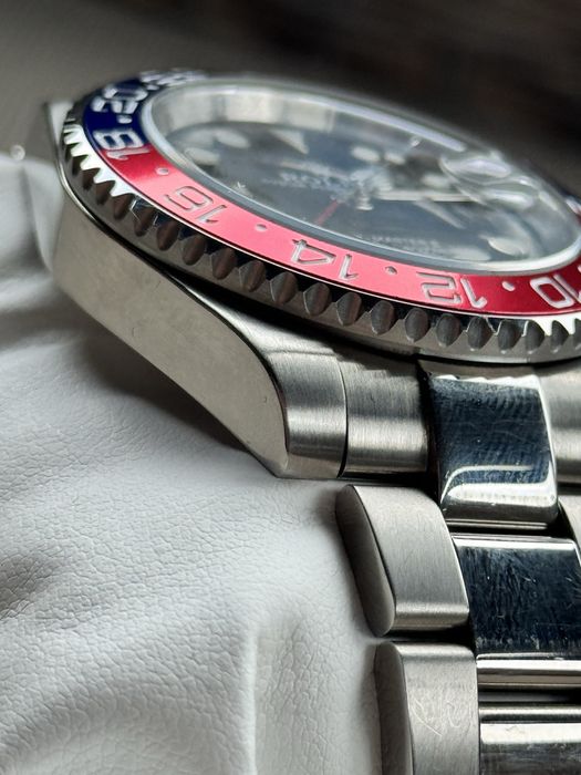 Ceas Rolex GMT Master II Pepsi 40mm , Oyster set