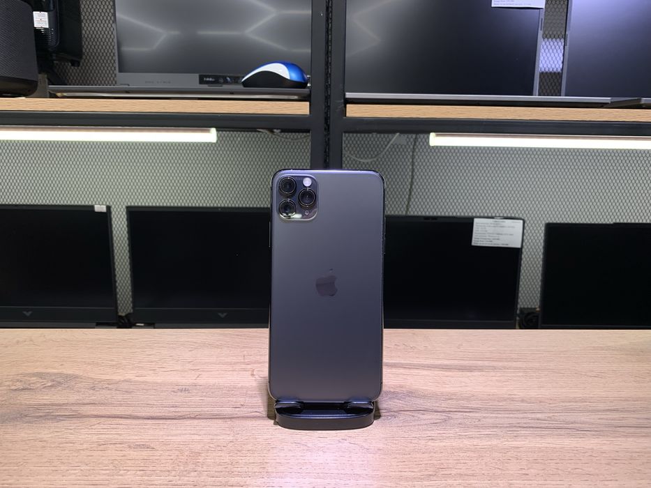 iPhone 11 Pro Max, 64 GB, черный, АКБ73%, Face ID, 1043/A10