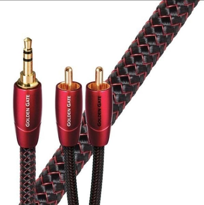 Cablu audioquest rca to jack 3.5 mm, lungime 1 m