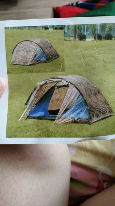 Палатка трехместная
