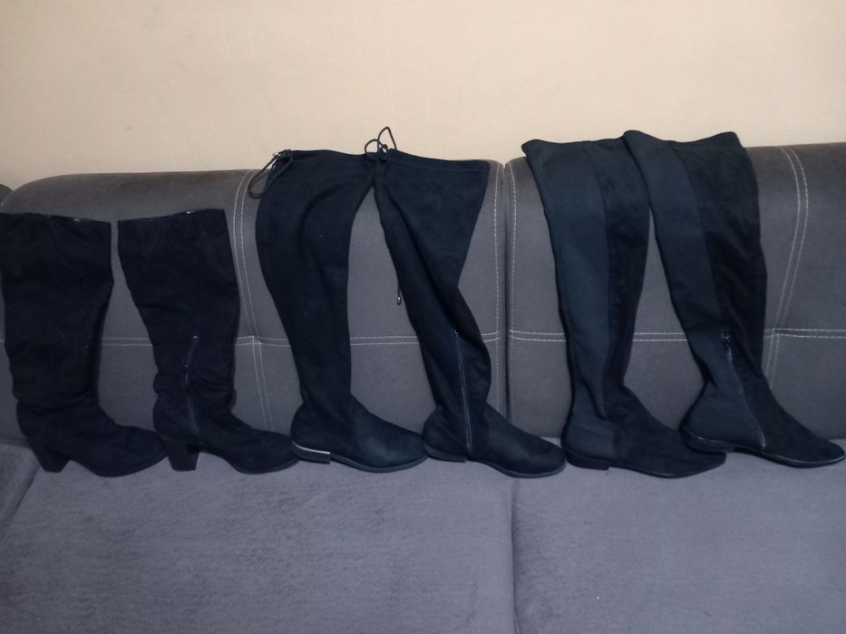 Дамски ботуши тип чорап