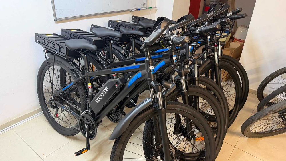 Închiriere biciclete electrice DUOTTS C29 K 2 bateriii permanent pe bicicleta 170 km autonomie // Electric Bike Rental – DUOTTS C29 K 170 km Range