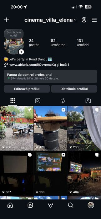 Evenimente petreceri in aer liber