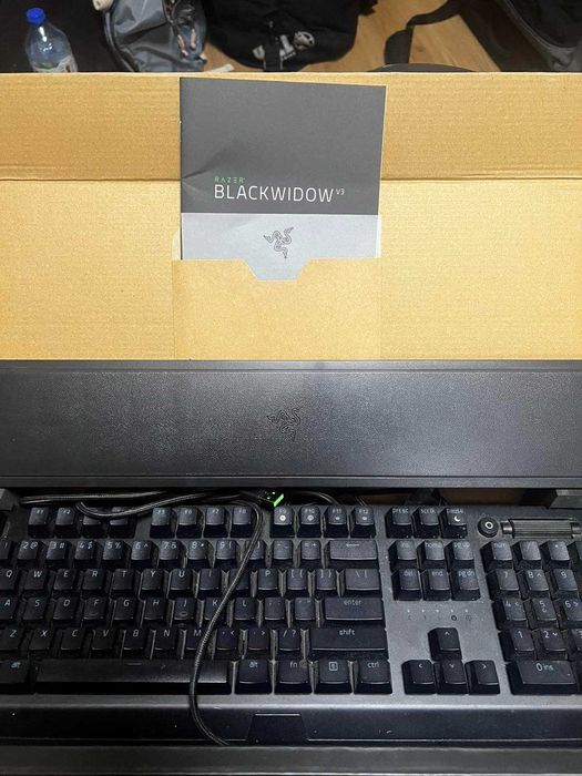 Razer - BlackWidow V3 (Green Switch): Mechanical Keyboard