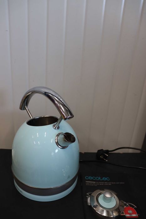 Електрическа кана Cecotec Thermosense 420 Vintage Light Blue