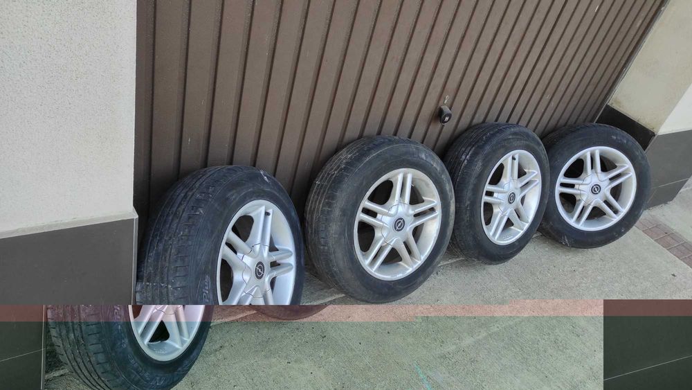 4бр.Aлуминиеви 4x100 ,et-38,7j с гуми подарък!