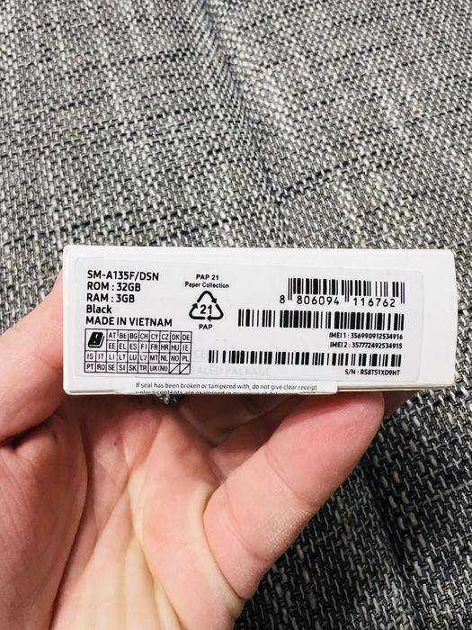 Samsung a13 black Nou sigilat la cutie