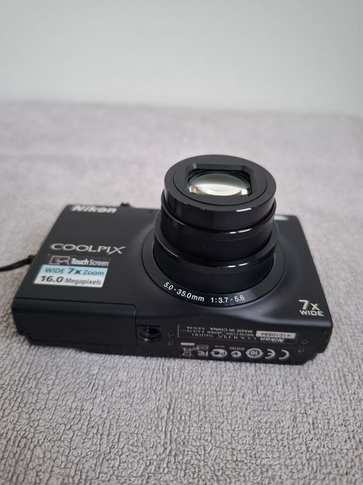 Nikon Coolpix S6100 Touchscreen imprimă data/ora  perfect insta/tik-to