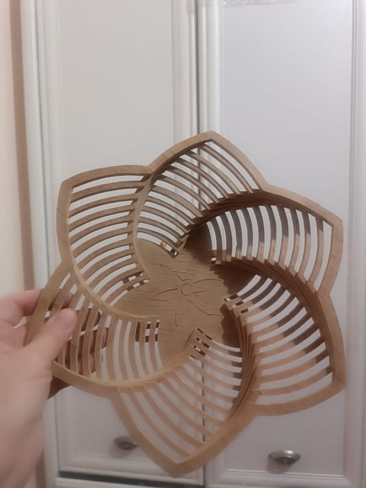 Фруктовница деревянная