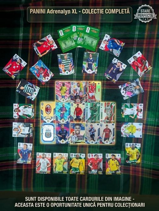 Colecție Carduri Panini FIFA 365 Ediția 2026