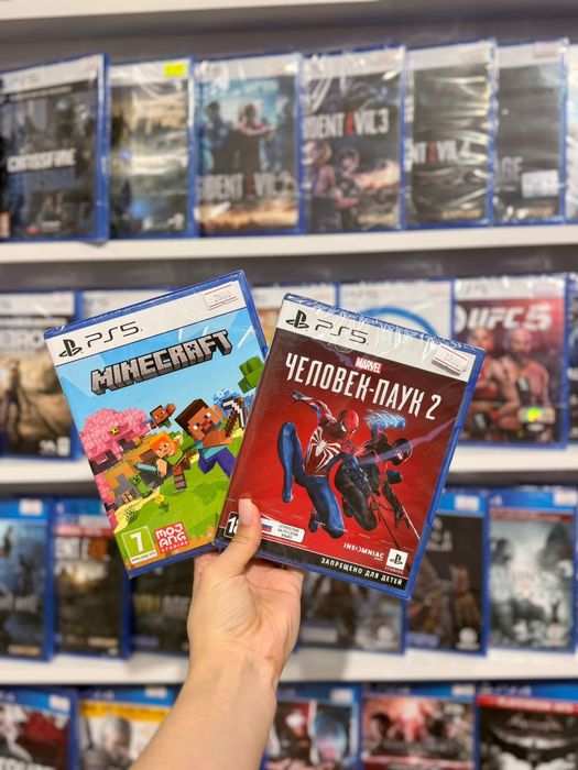 Новые игровые диски для Playstation 4/5