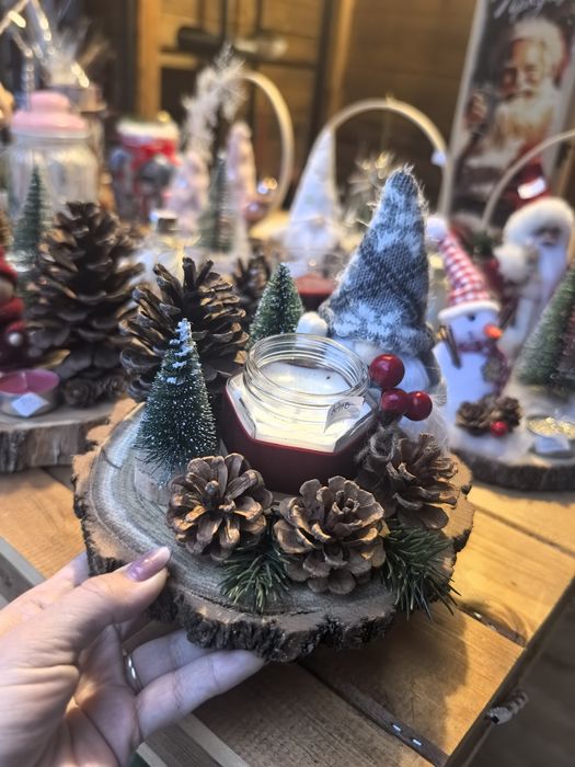 Коледни свещници