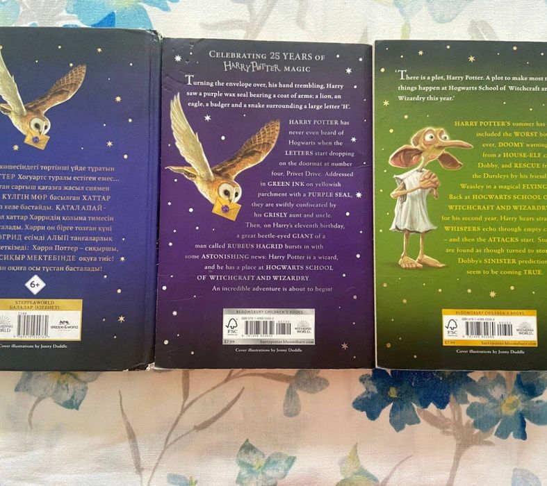 Книги Harry Potter от J.K ROWLING