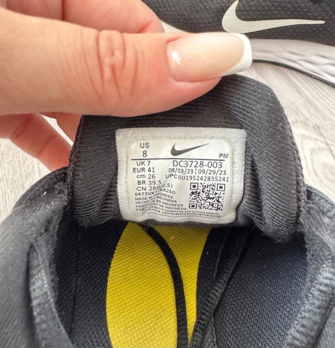 Кроссовки Nike Revolution 6 Next Nature черные