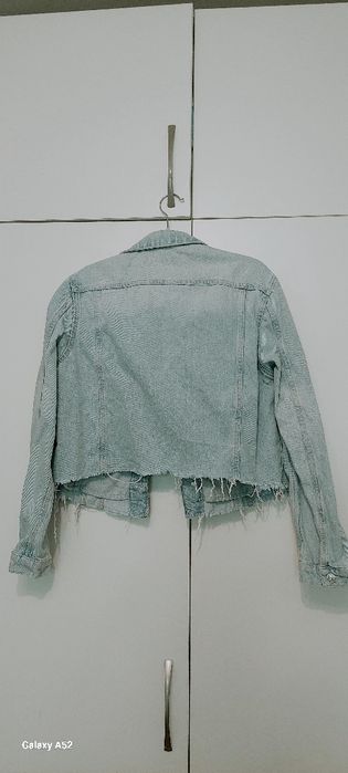 Джинсовка короткая