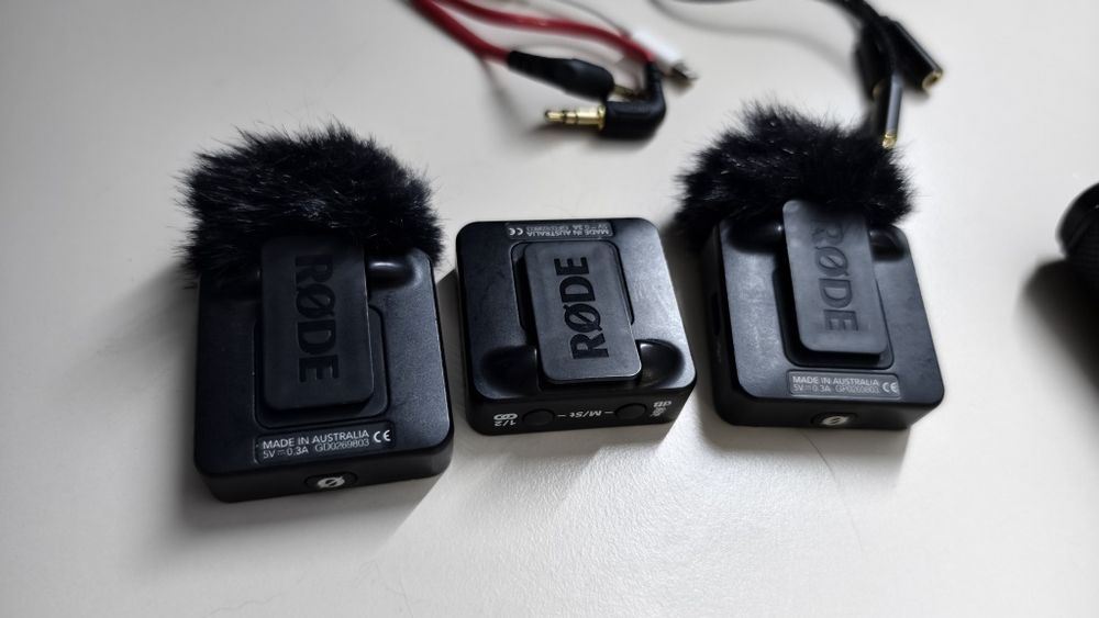 Петлички Rode wireless go 2