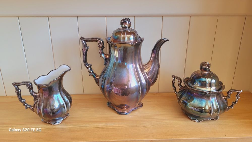 Декоративен винтидж немски порцеланов сет