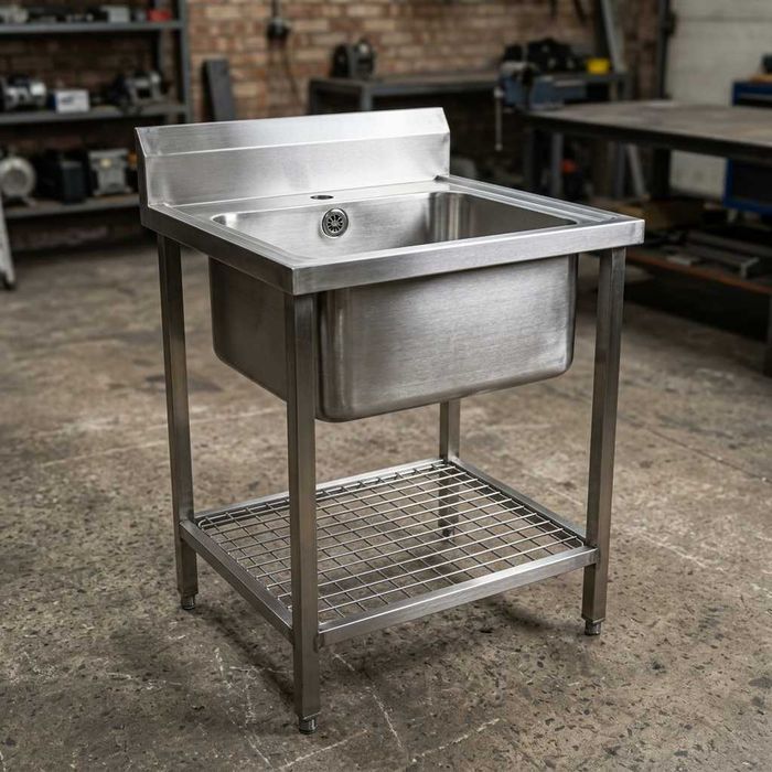 Мойка для кухни (Nerjaveyka / Нержавейка) 1-секционная Юнусабад