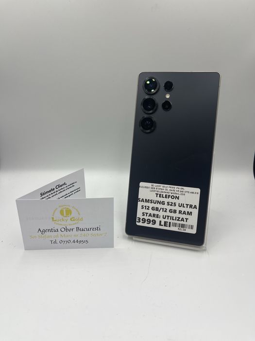 Samsung S25 Ultra 512Gb/12GB RAM FACTURA/GARANTIE #52138