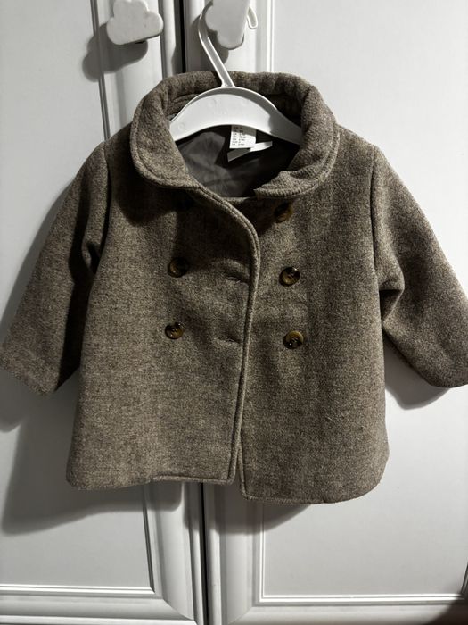 Palton bej H&M 74, nou