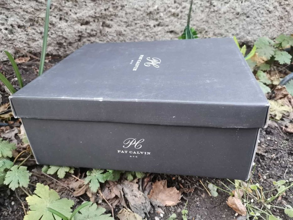 мъжки кожени обувки pat calvin