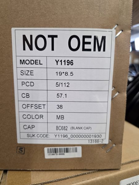 19цола 5х112 Фолксваген VW 5x112