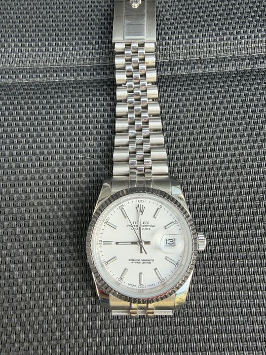 Ceas Rolex dame cadran alb