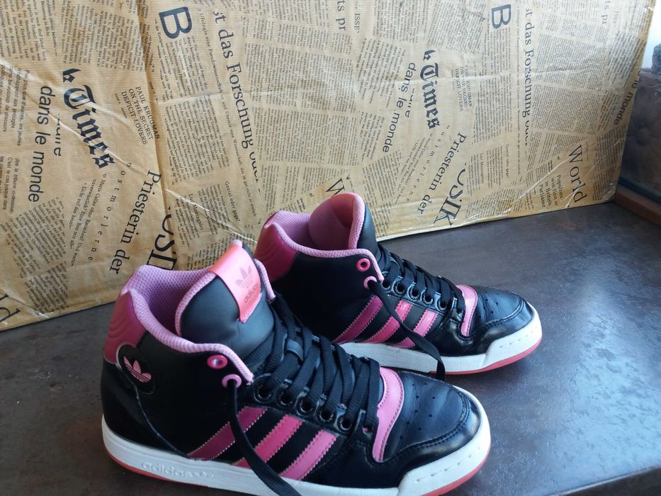 №37,5 Adidas-кожени маратонки,кецове,спортни обувки