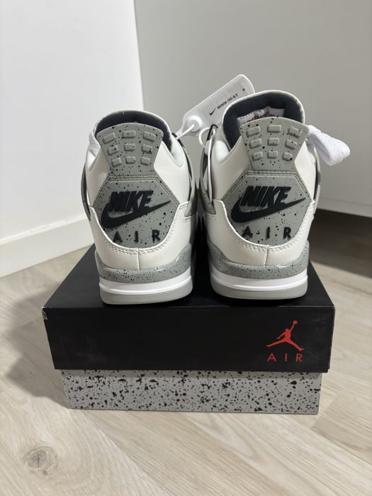 Jordan 4 white cement